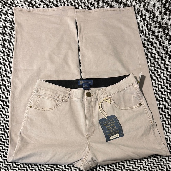 Democracy Pants - Democracy “Ab” Solution High Rise Wide Leg Pants | Sz 14 | NWT